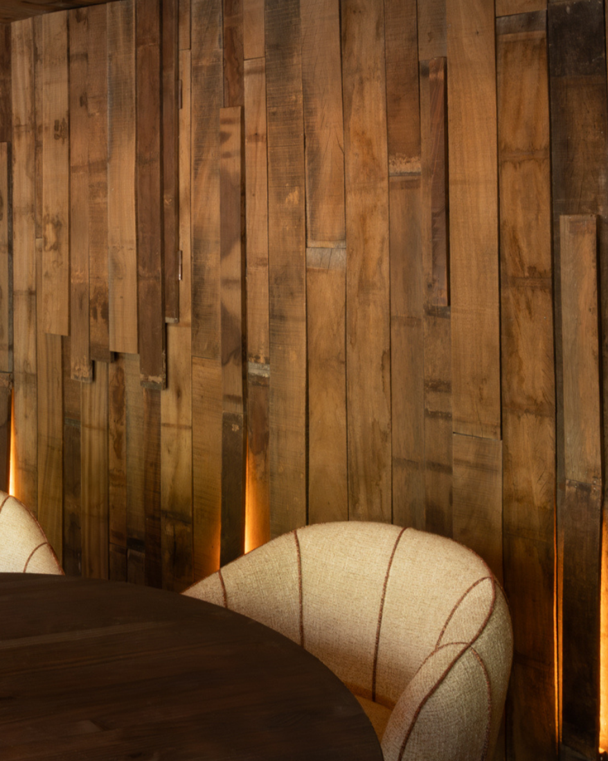 Madera Tropical Pared